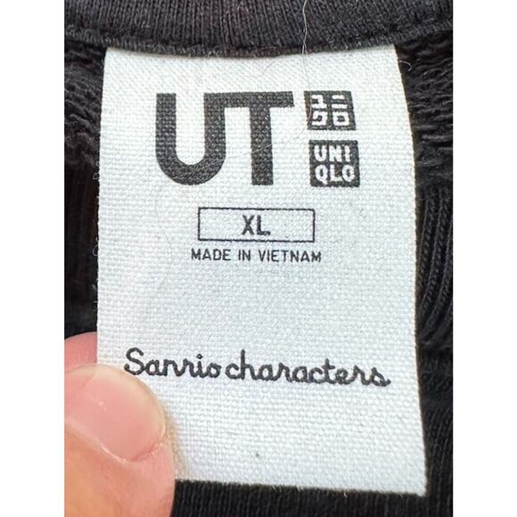 Uniqlo Kuromi Graphic Sweatshirt Size XL Women’s Black - Picture 3 of 8